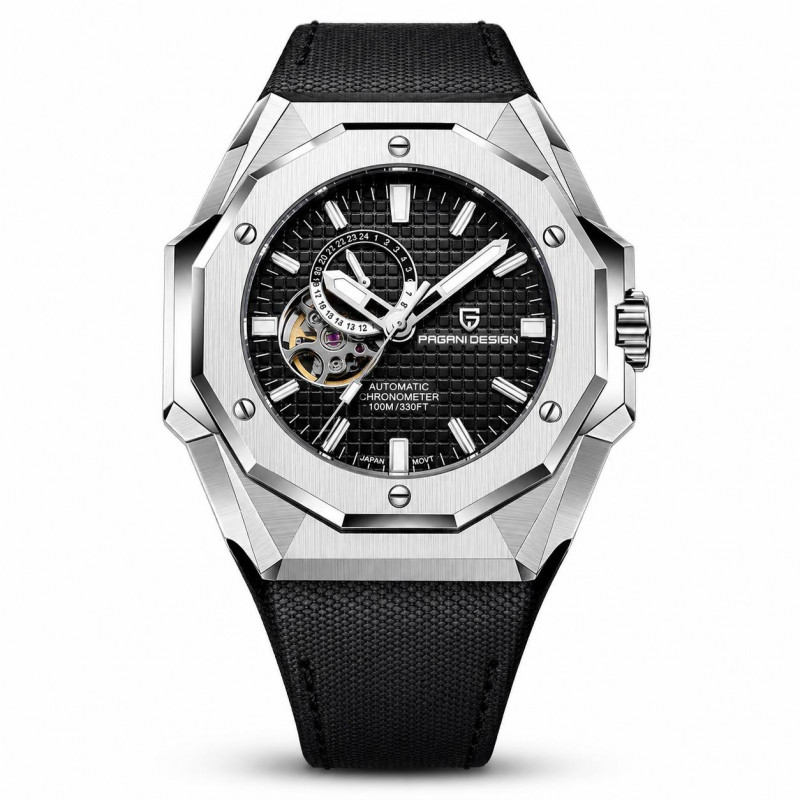 Годинник Pagani Design PD-YS010 Silver-Black, фото 1