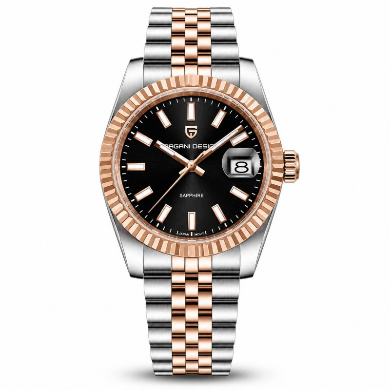 Годинник Pagani Design PD-1794M Silver-Rose Gold-Black, фото 1