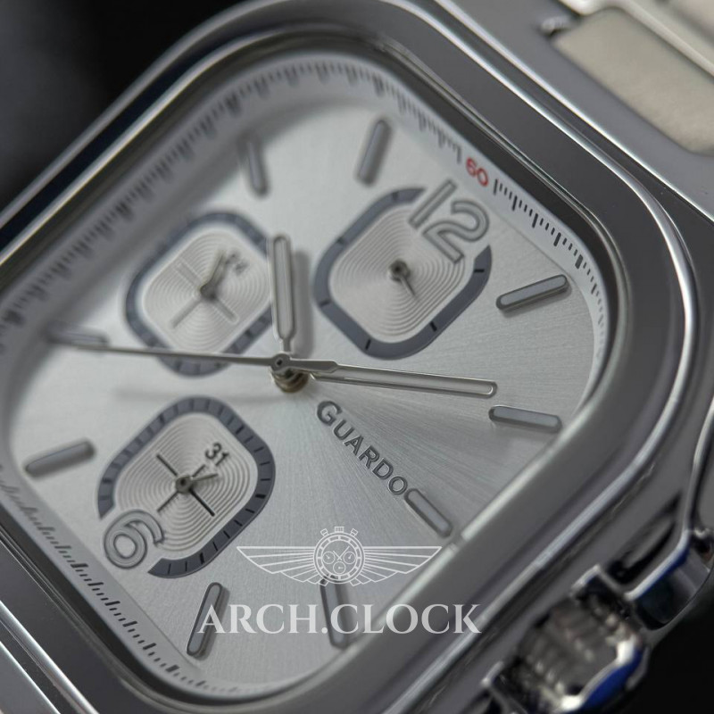 Годинник GUARDO Majestic Steel White, фото 10