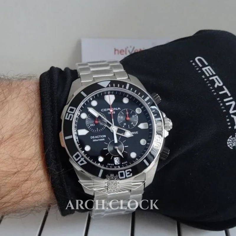 Годинник CERTINA C032.417.11.051.00 Chronograph DIVER 300m, фото 8