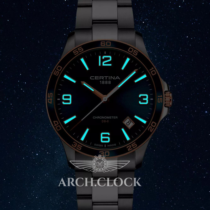 Годинник CERTINA C033.851.21.097.00 100m Chronometer, фото 9