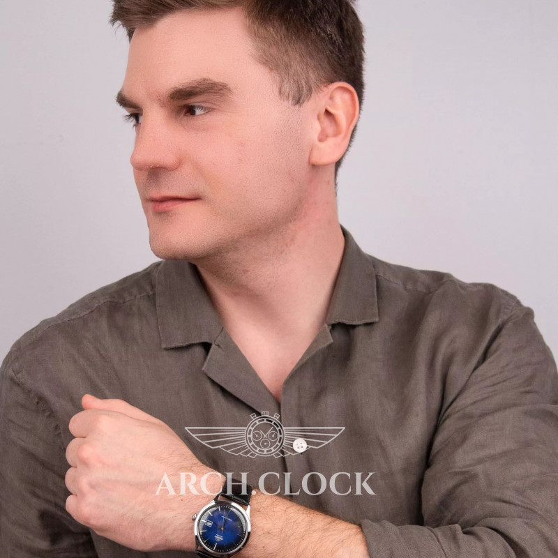 Годинник ORIENT FAC08004D0 Bambino Automatic Blue Dial, фото 16