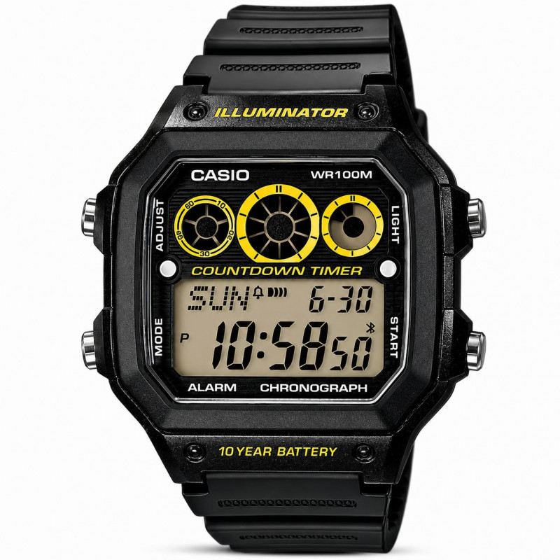 Годинник Casio AE-1300WH-1A, фото 1