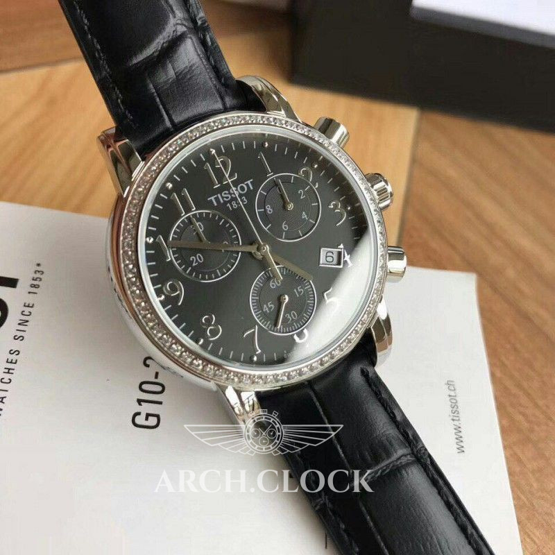 Годинник Tissot Dressport T0502171605201 Diamond 100m, фото 2