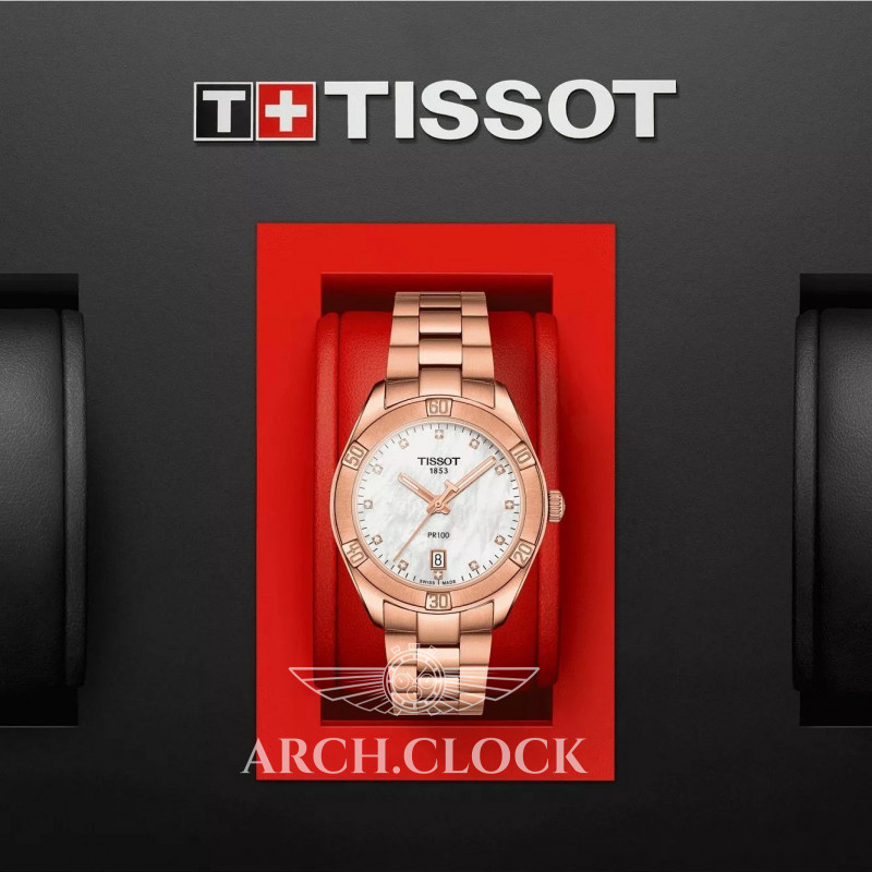 Годинник Tissot Everytime T109.210.33.031.00 ROSE GOLD Quartz 30m, фото 10